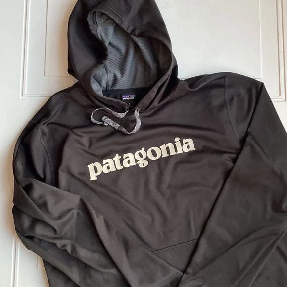 Patagonia Mens Hooded Sweatshirt Black S - Picture 2 of 7
